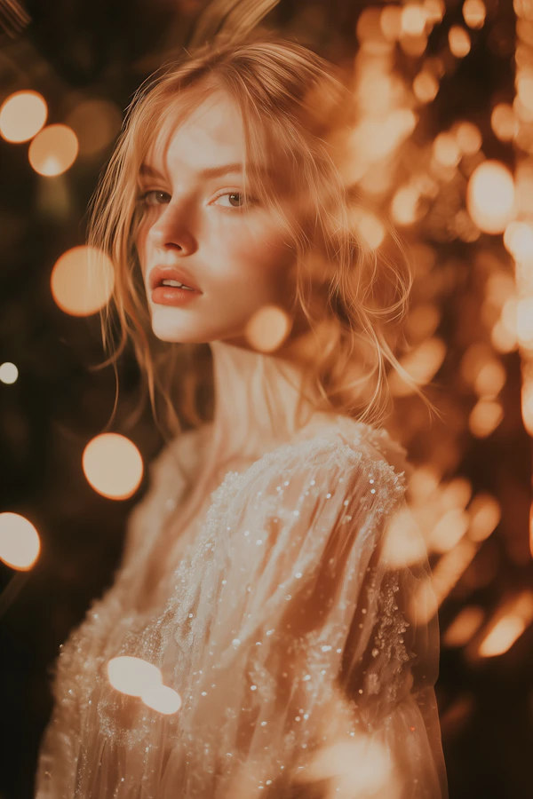 Ethereal Portrait of a Young Woman