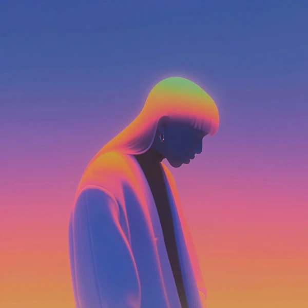 Neon Silhouette Art