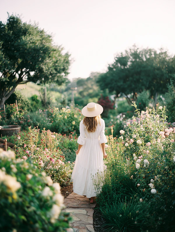 Serene Garden Stroll