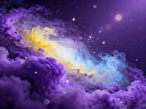 Ethereal Cosmic Nebula