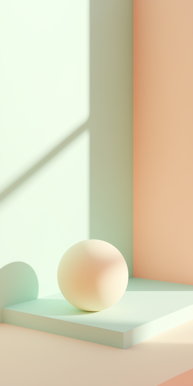 Minimalist 3D Scene