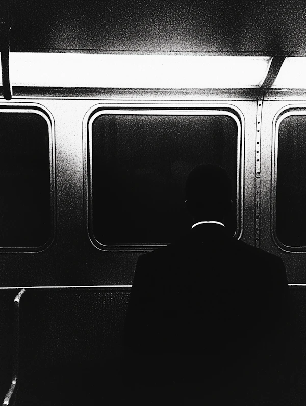 Solitary Train Passenger