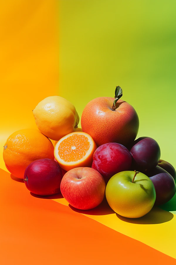 Vibrant Fruit Arrangement