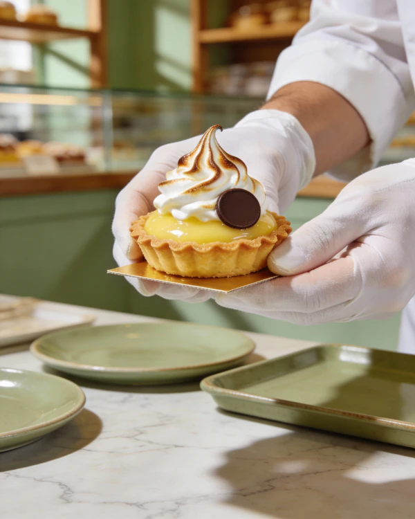 Lemon Tart Presentation