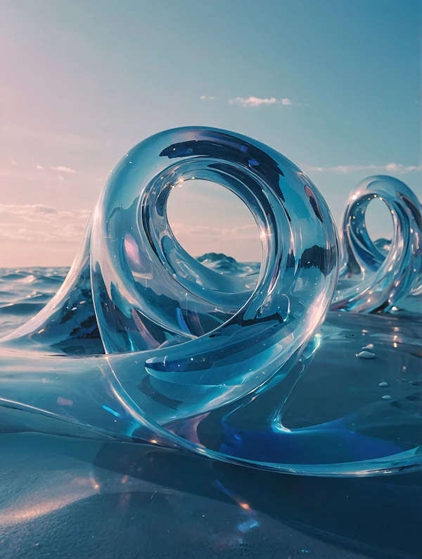 Surreal Glass Loops