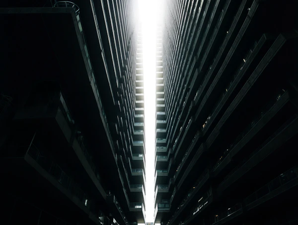 Dramatic Alleyway View