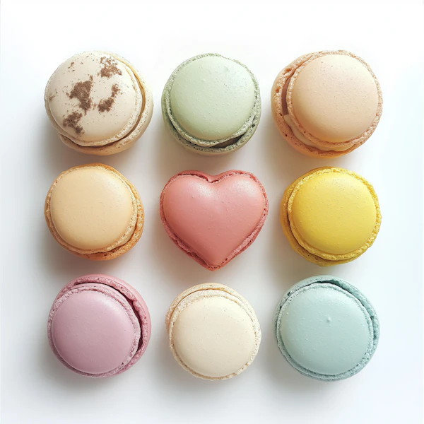 Colorful Macaron Grid