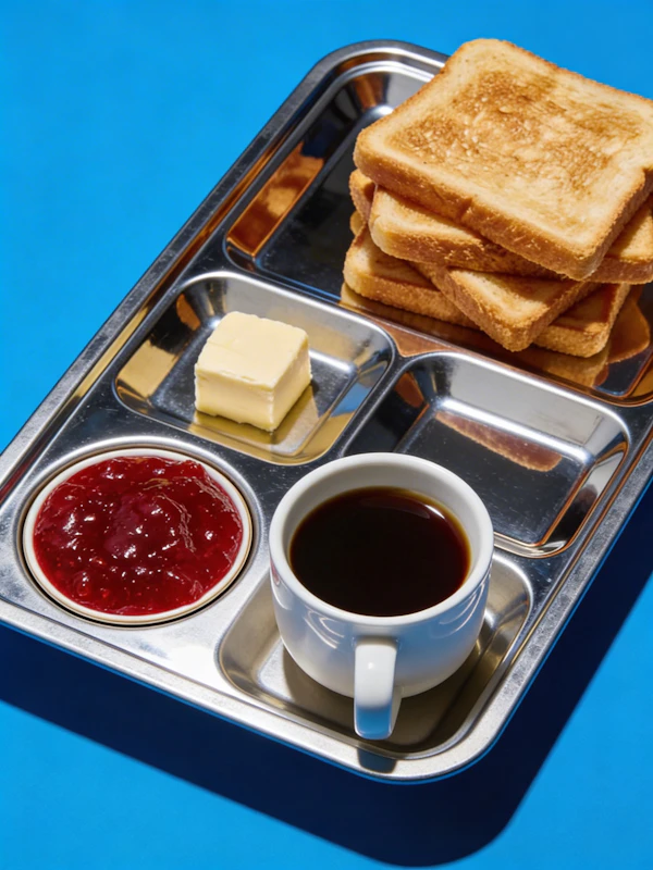 Breakfast Tray Display