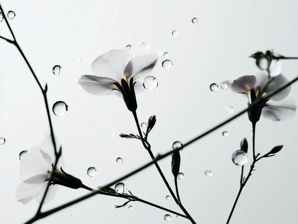 Delicate White Flowers