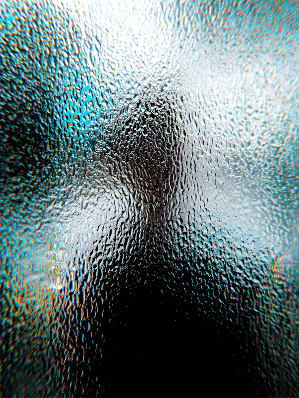 Textured Glass Surface