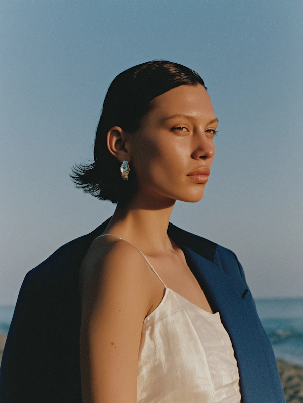 Elegant Coastal Portrait