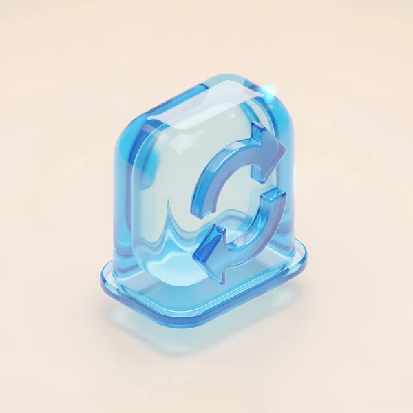 3D Refresh Icon