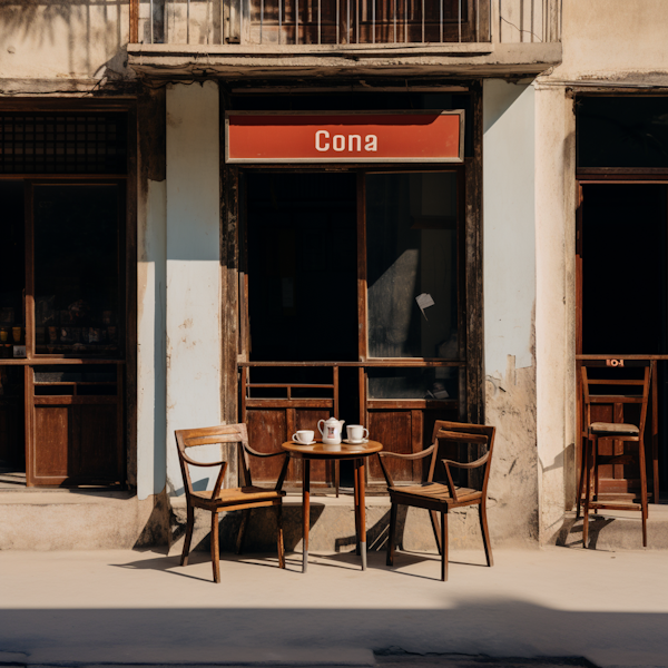 Cona Café's Quiet Teatime