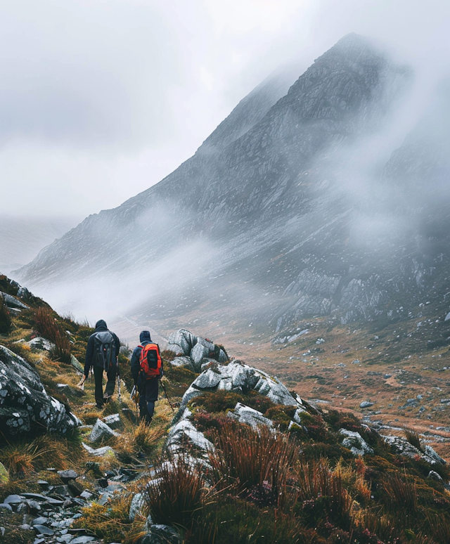 Misty Mountain Hiking Adventure