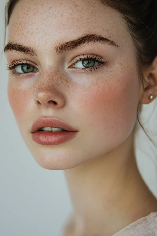 Freckled Portrait