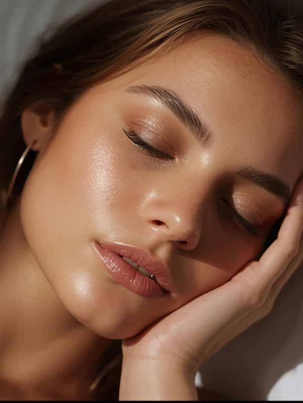 Serene Close-Up Portrait