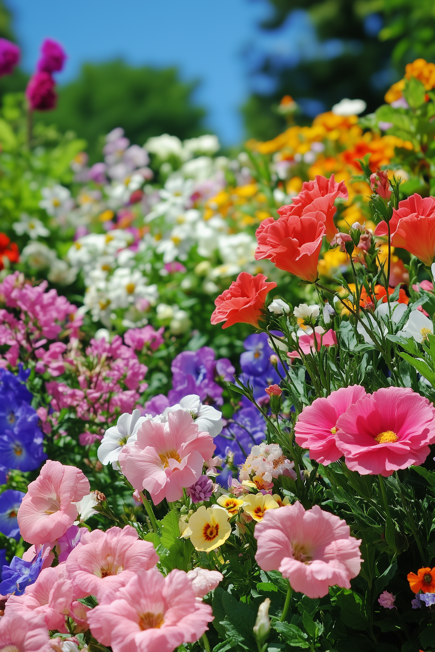 Vibrant Garden in Bloom