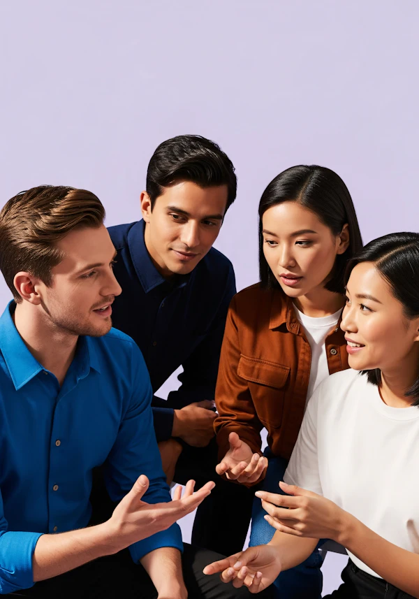 Group Discussion Scene