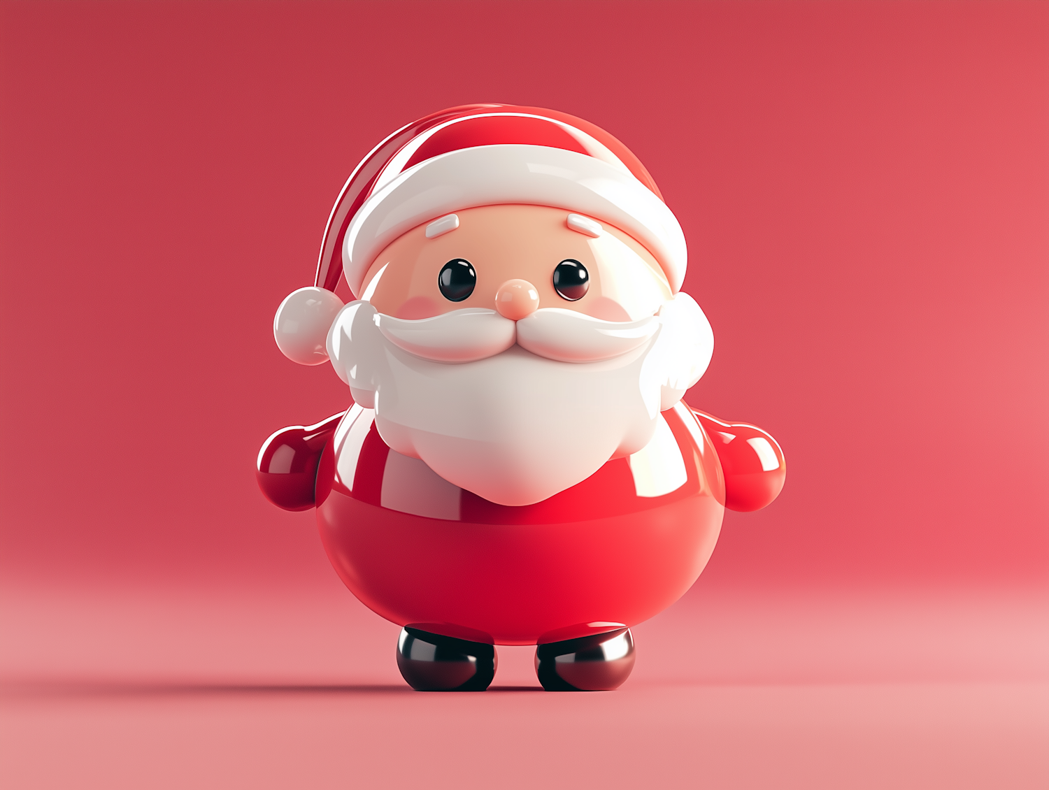 Stylized Santa Claus