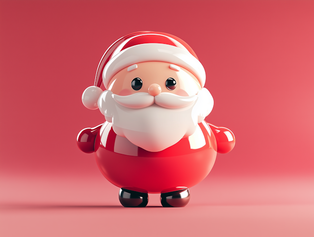 Stylized Santa Claus