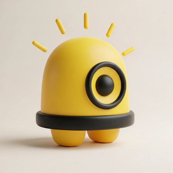3D Yellow Character