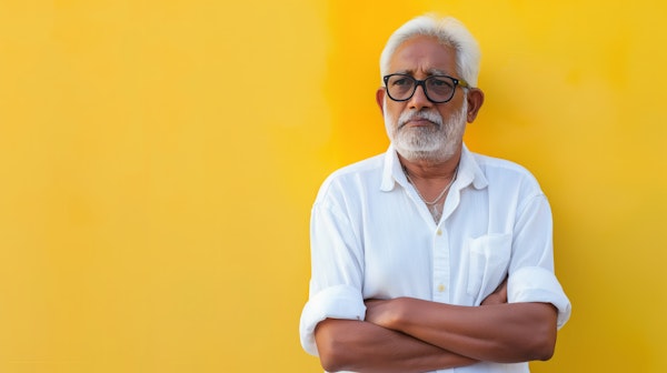 Mature Man with Arms Crossed