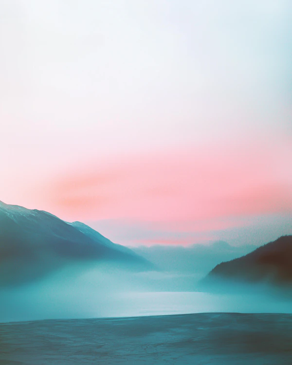Misty Valley Landscape