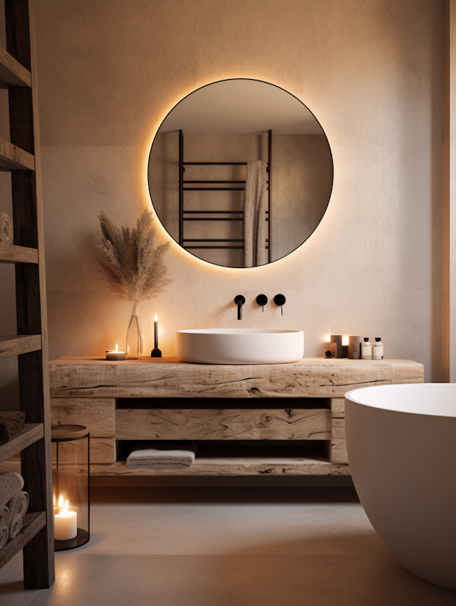 Modern Rustic Serenity Bathroom