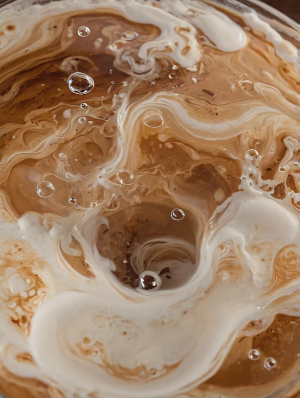 Coffee and Cream Swirls