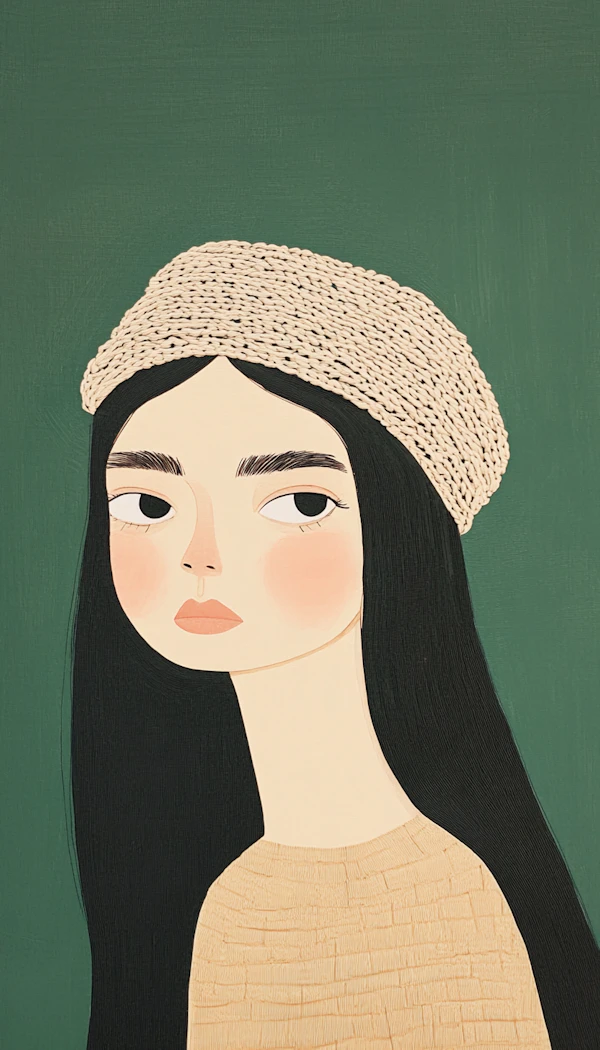 Stylized Portrait of a Woman