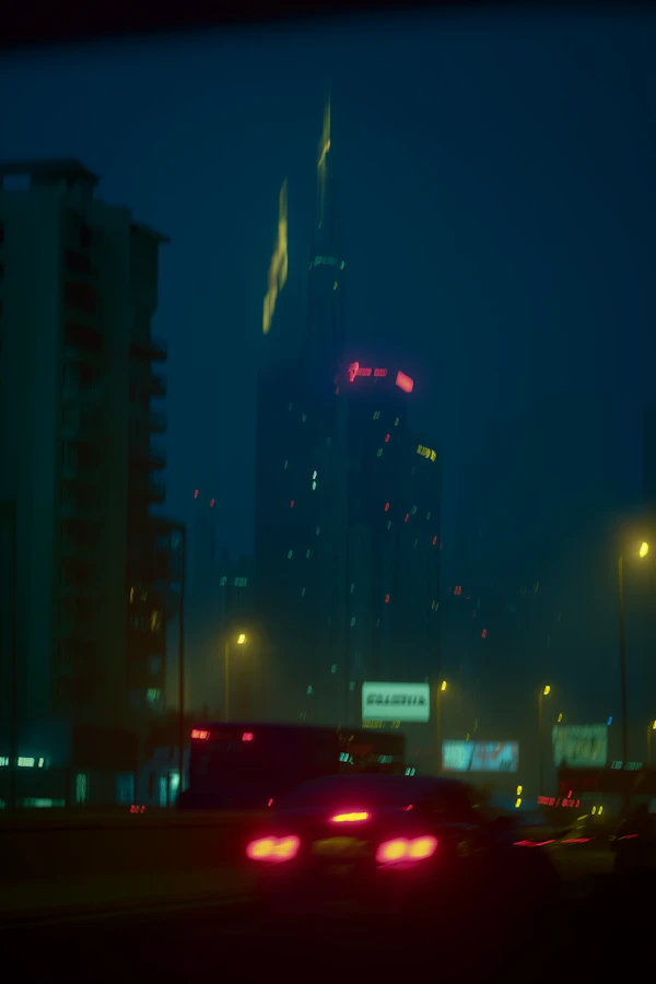 Nighttime Urban Scene