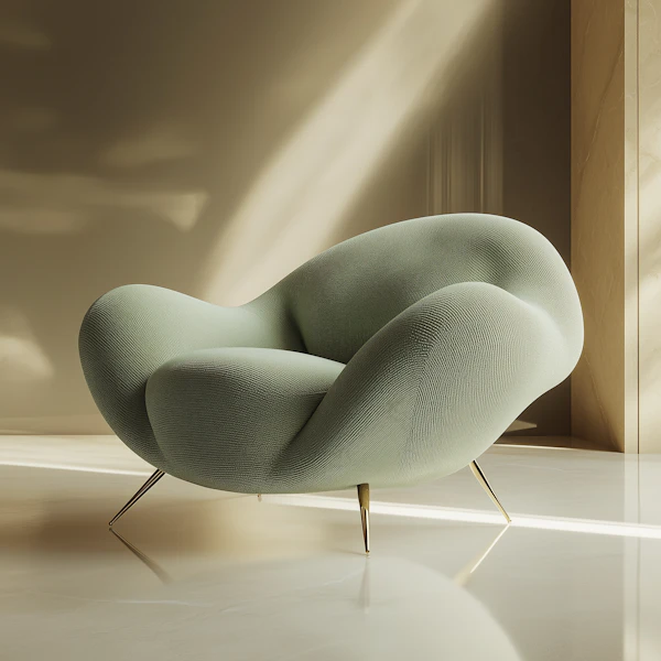 Modern Sculptural Chair