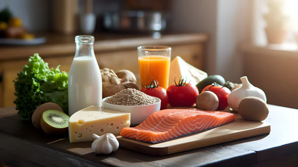 Healthy Food Display