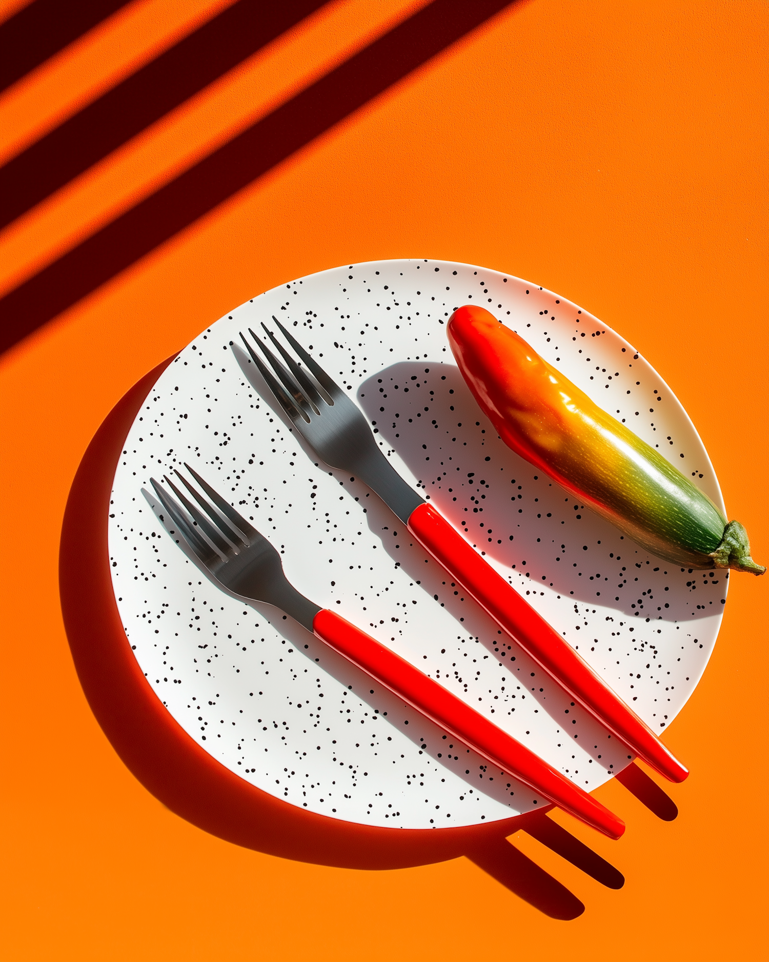 Vibrant Plate Composition