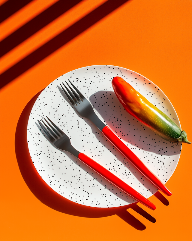 Vibrant Plate Composition