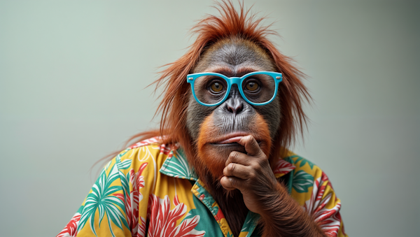 Stylish Orangutan