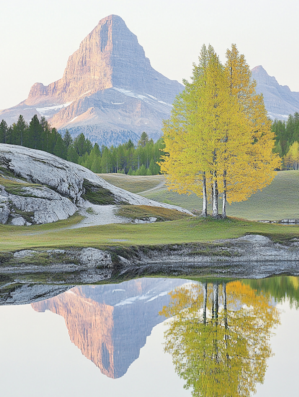 Serene Mountain Landscape