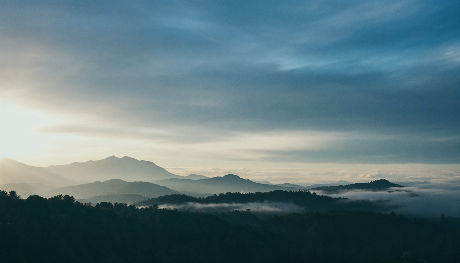 Serene Landscape of Rolling Hills