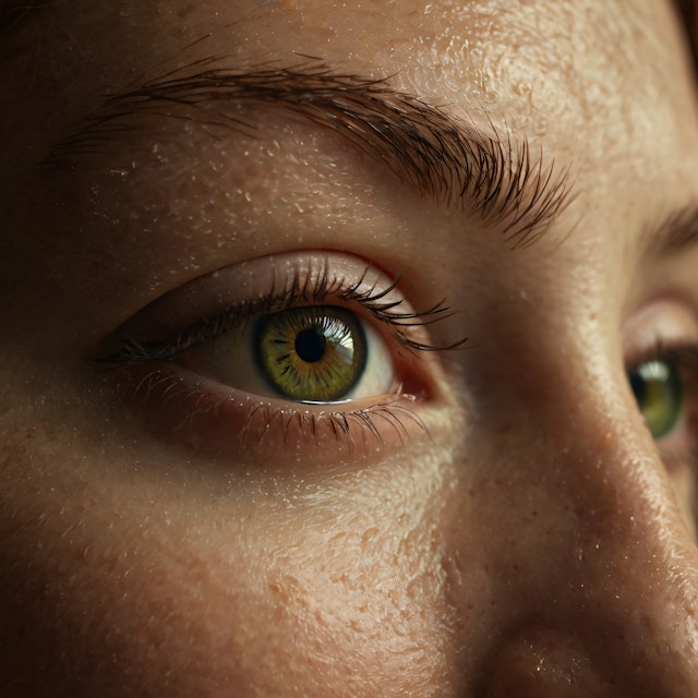 Close-up of a Human Eye