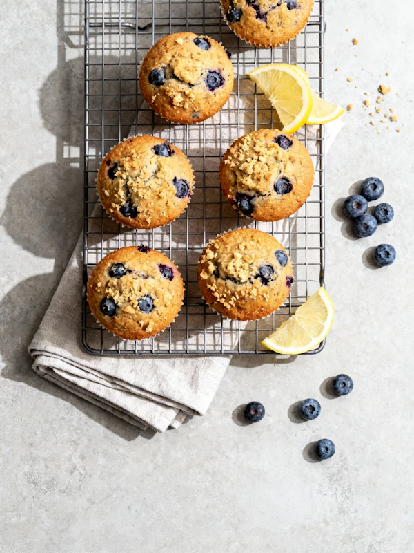 Blueberry Muffins Display
