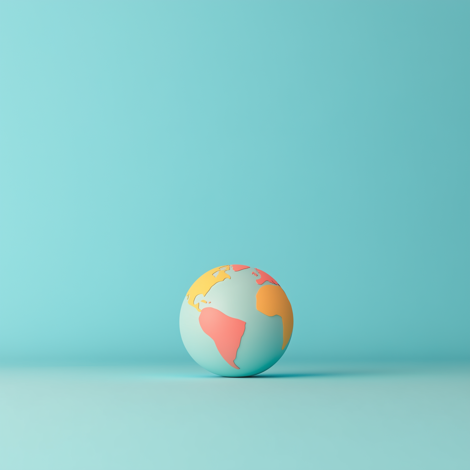 Stylized Minimalist Earth