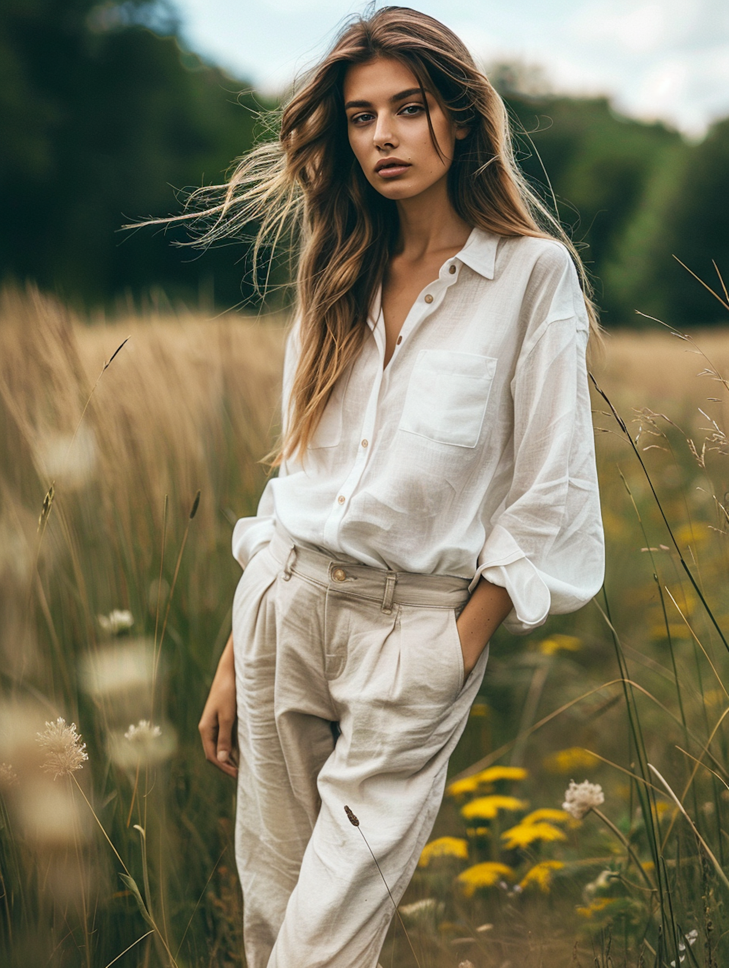 Tranquil Nature Portrait