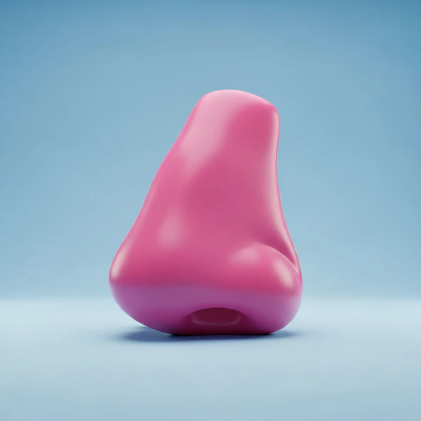 Stylized Nose Render