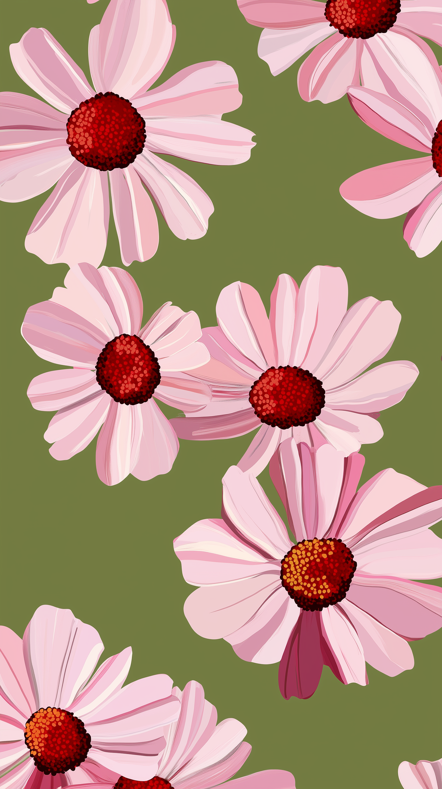 Stylized Floral Illustration