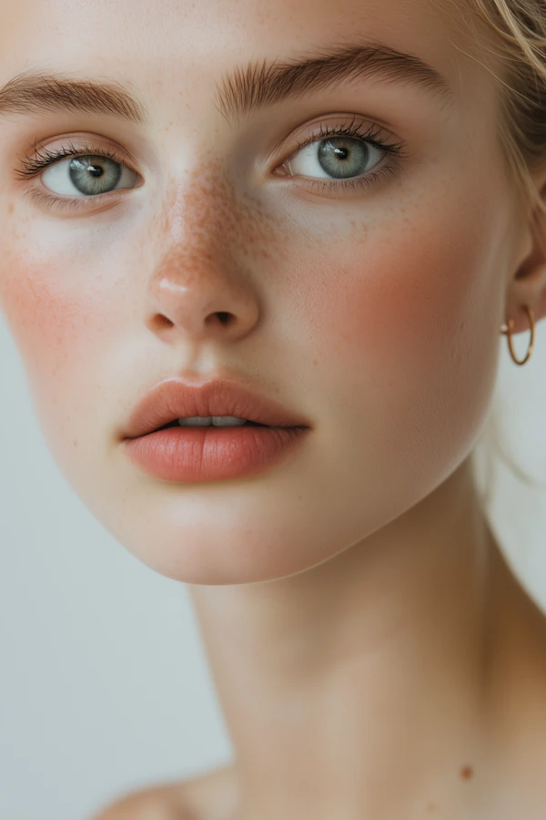 Freckled Portrait