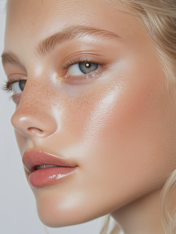 Radiant Woman Portrait
