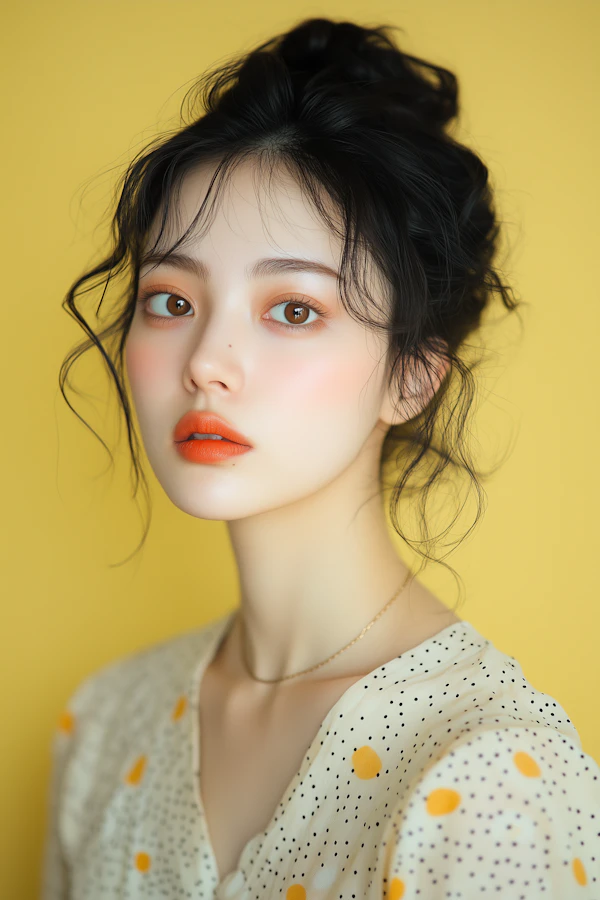 Elegant Portrait Close-Up