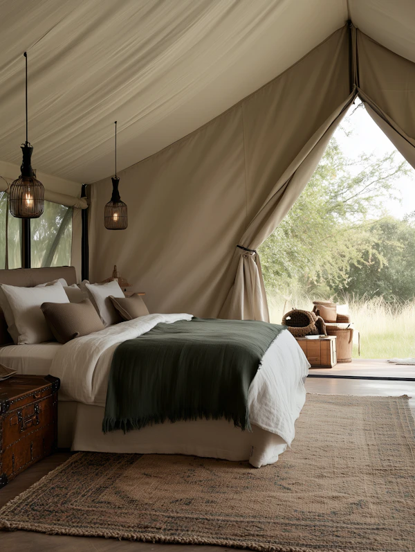 Luxurious Glamping Tent