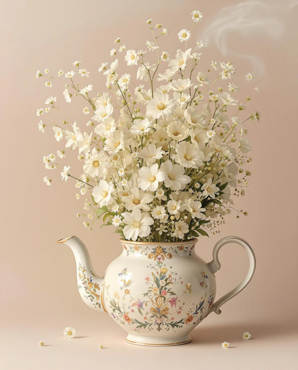 Daisies in Teapot
