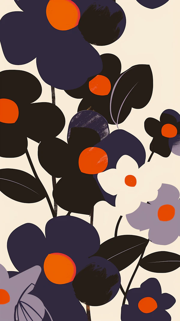 Modern Floral Illustration